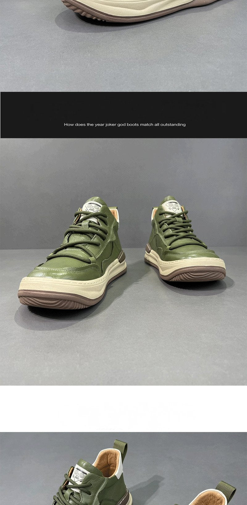 High-top Casual Shoes