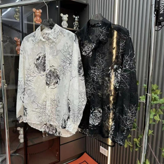 D5151 New Summer Men's Lightweight Long-sleeved Shirt