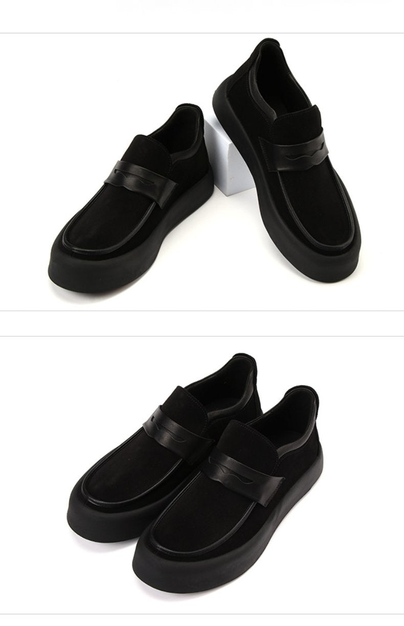 Trendy Retro Leather Shoes