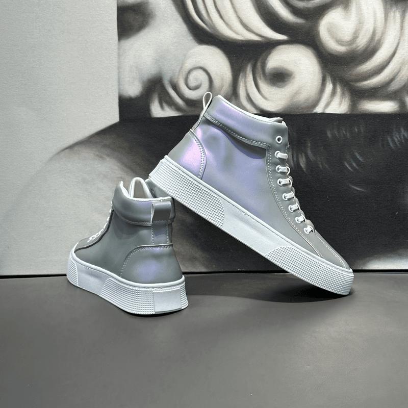 N0520 Men's high-top breathable and versatile casual shoes