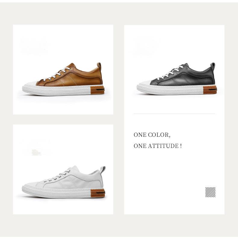 Soft-soled Casual Leather Shoes