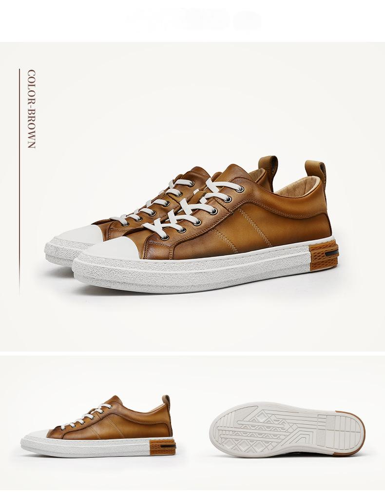 Soft-soled Casual Leather Shoes