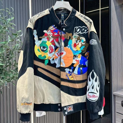 N1009 Men's stylish embroidered jacket