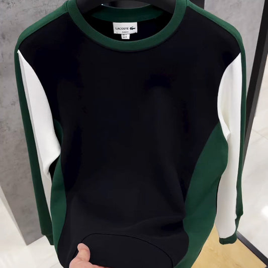 N1025 Men's new colorblock casual tops