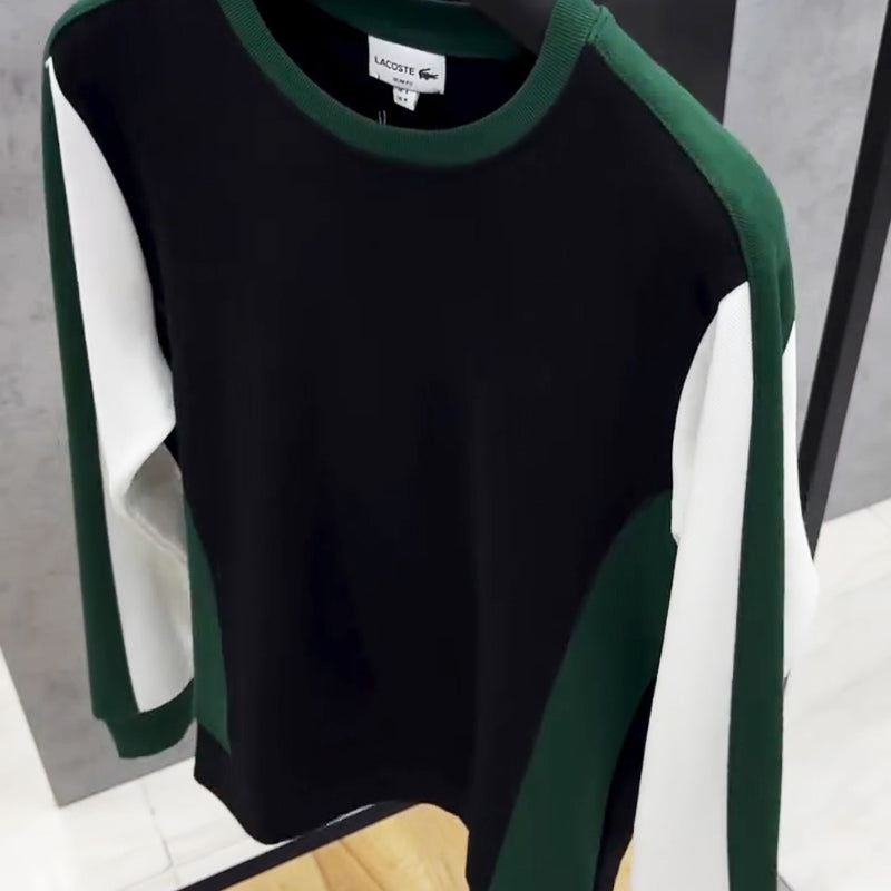 N1025 Men's new colorblock casual tops