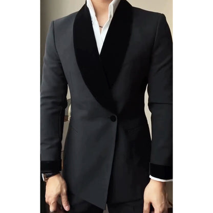 N1206 Men's new light luxury suit jacket