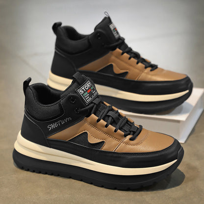 N0103 Men's high top retro casual shoes