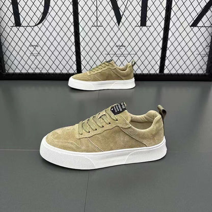 N0113 Men's leather fashion casual sneakers