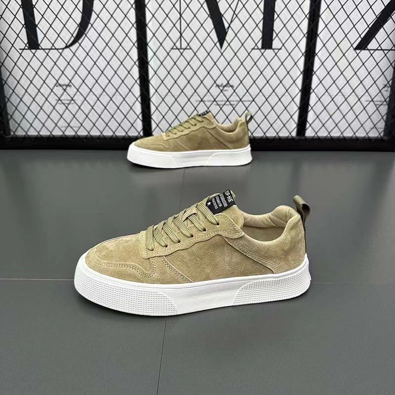 N0113 Men's leather fashion casual sneakers
