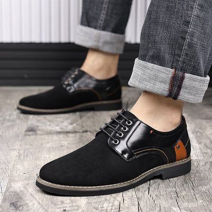 N0115 2025 Suede Men's Casual Leather Shoes