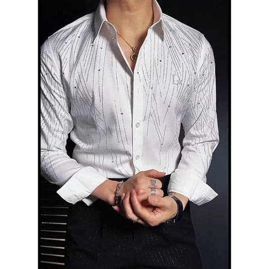 N0117 Men's Flowing Diamond Heavy Craft Shirt