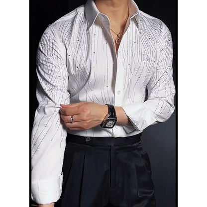 N0117 Men's Flowing Diamond Heavy Craft Shirt