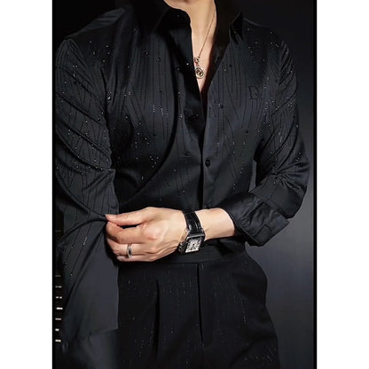 N0117 Men's Flowing Diamond Heavy Craft Shirt