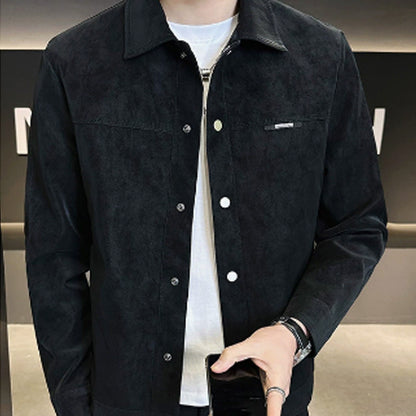 N0205 2025 New High-end Leather Suede Jacket