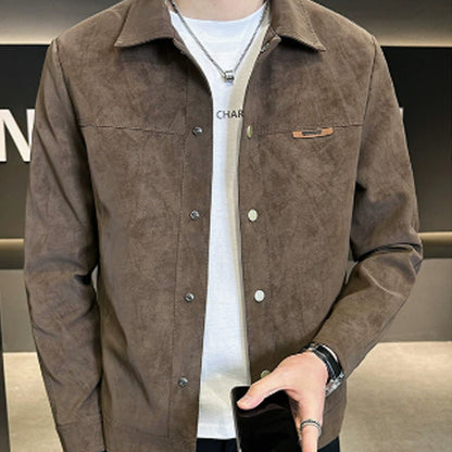 N0205 2025 New High-end Leather Suede Jacket