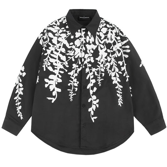 N0207 Men's new trendy all-match shirts