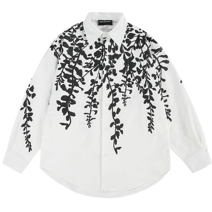 N0207 Men's new trendy all-match shirts