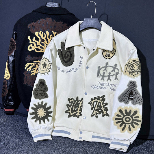 N0208 Retro high-end jacket