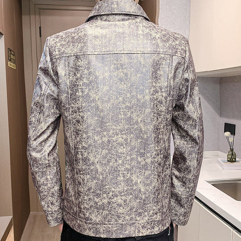 N0212 Men's casual lapel jacket