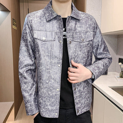 N0212 Men's casual lapel jacket