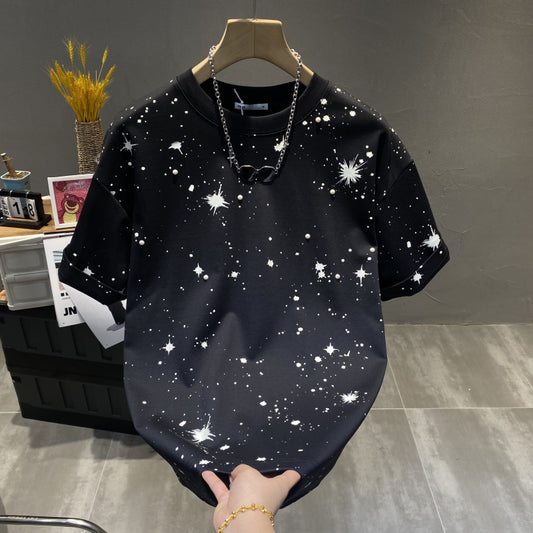 N0224 Men's Starry T-shirt