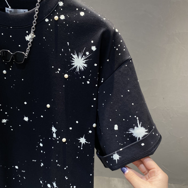 N0224 Men's Starry T-shirt