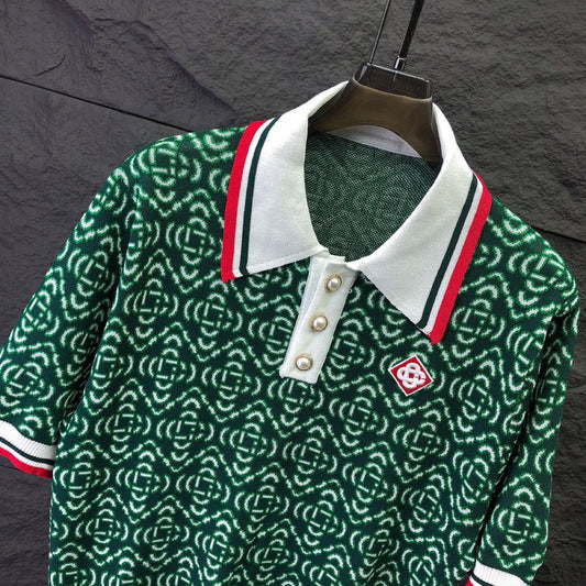 N0313 Men's popular short-sleeved POLO