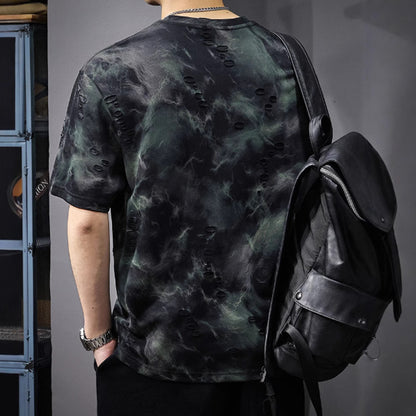 N0407 Summer trend tie-dye T-shirt