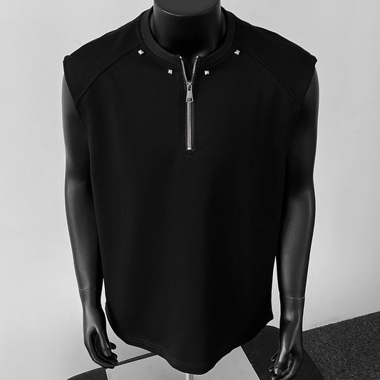 N0527 Men's studded vest