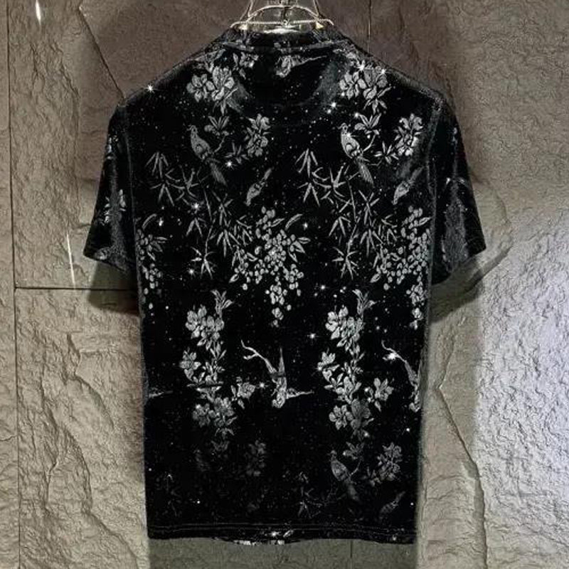 N0609 Men's trendy short-sleeved T-shirt