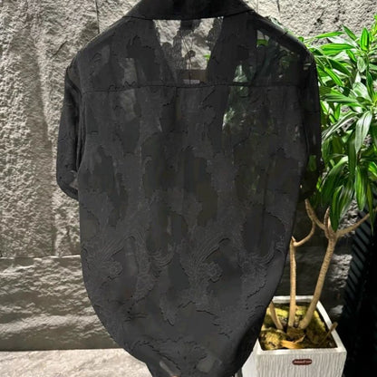 N0610 Men's simple and elegant thin short sleeve