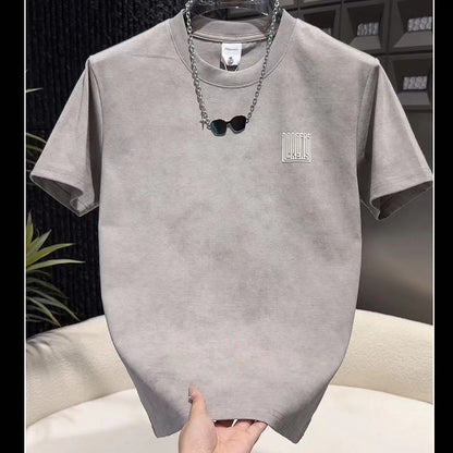 N0616 Men's tie-dye short sleeves
