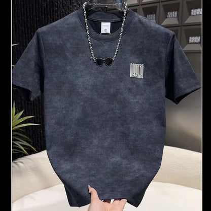 N0616 Men's tie-dye short sleeves