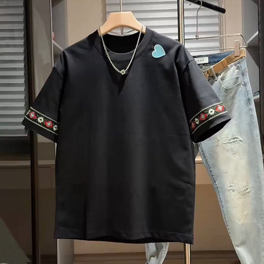 F71701 Men's Crew Neck Short Sleeve T-shirt