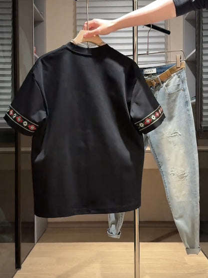 F71701 Men's Crew Neck Short Sleeve T-shirt