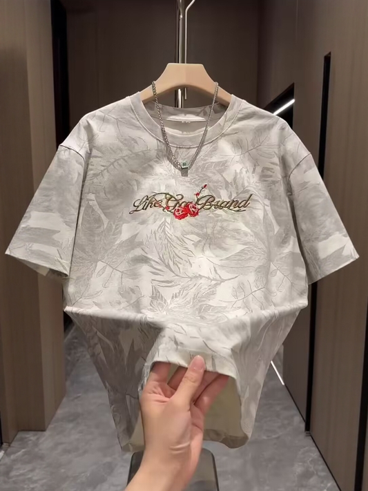 N071801 New Men's Fashion Short Sleeve