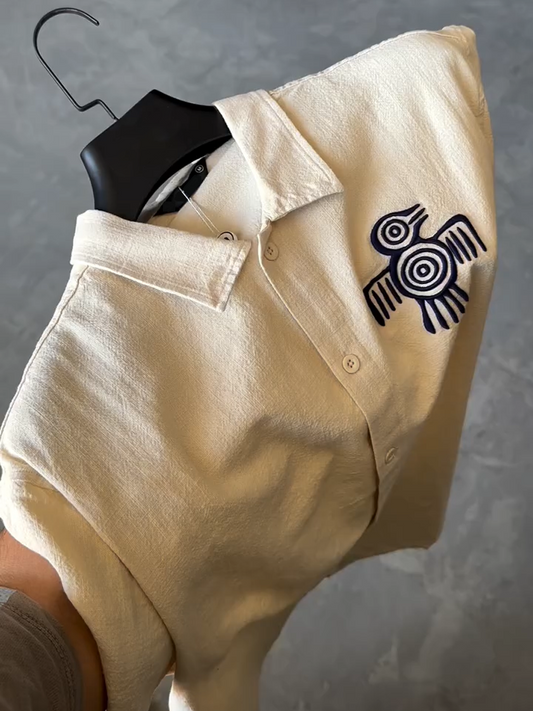 Casual Men's Linen Shirt
