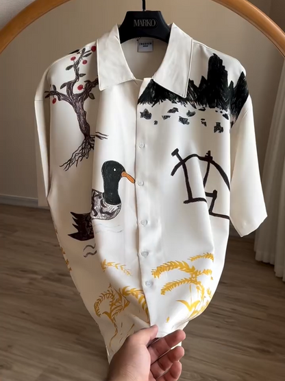 Simple - Style Men's Shirt