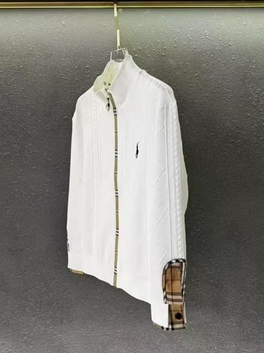 Autumn New Men's Stand Collar Knitted Jacket Fashion Cardigan