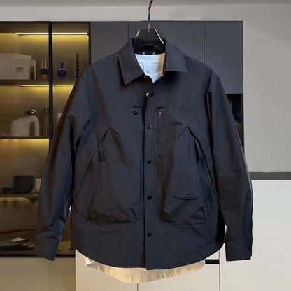 N92302 Simple Lapel Design Casual Jacket