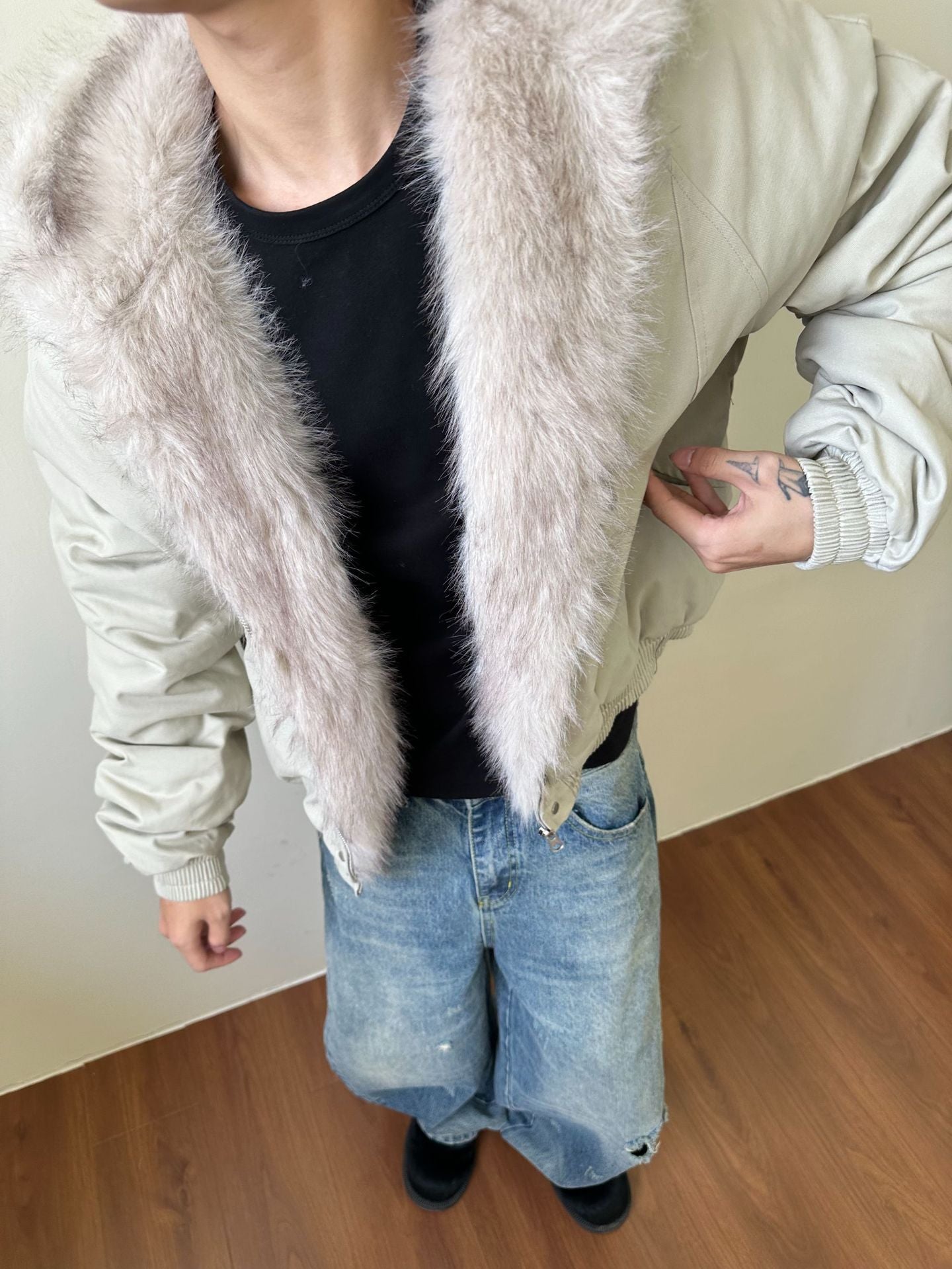 Winter Thick Lapel Cotton Jacket