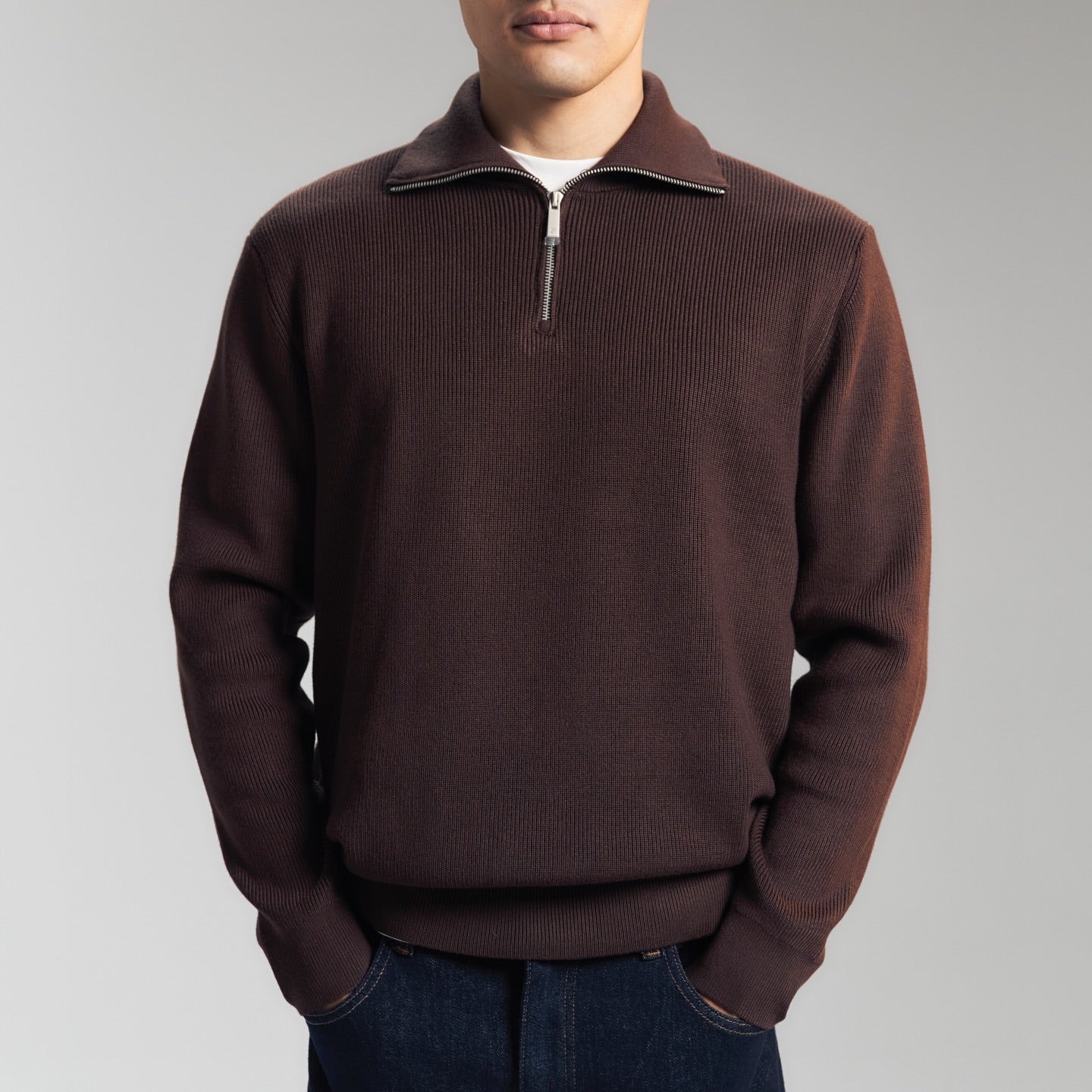 Men's Turtleneck Long-sleeved Sweater