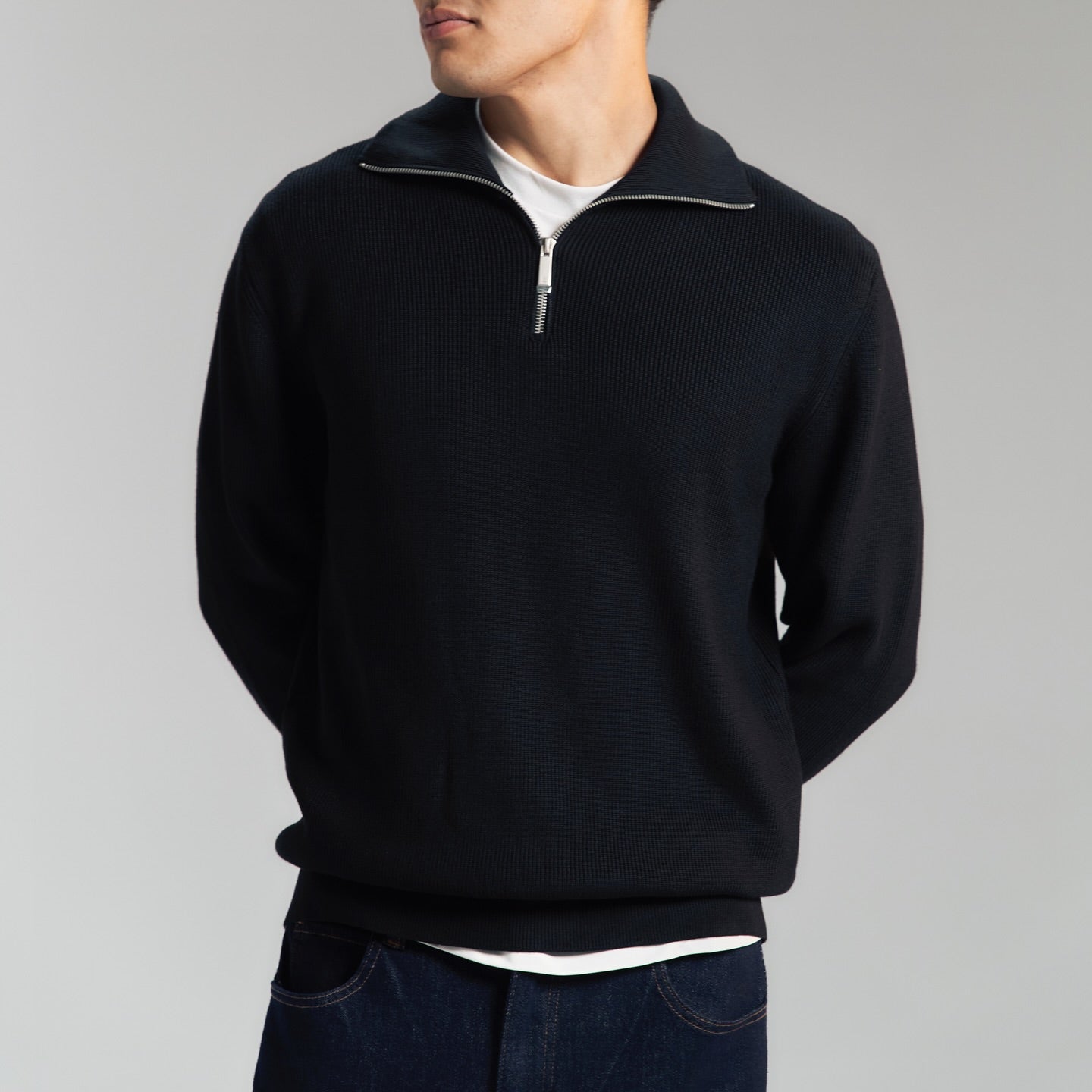 Men's Turtleneck Long-sleeved Sweater