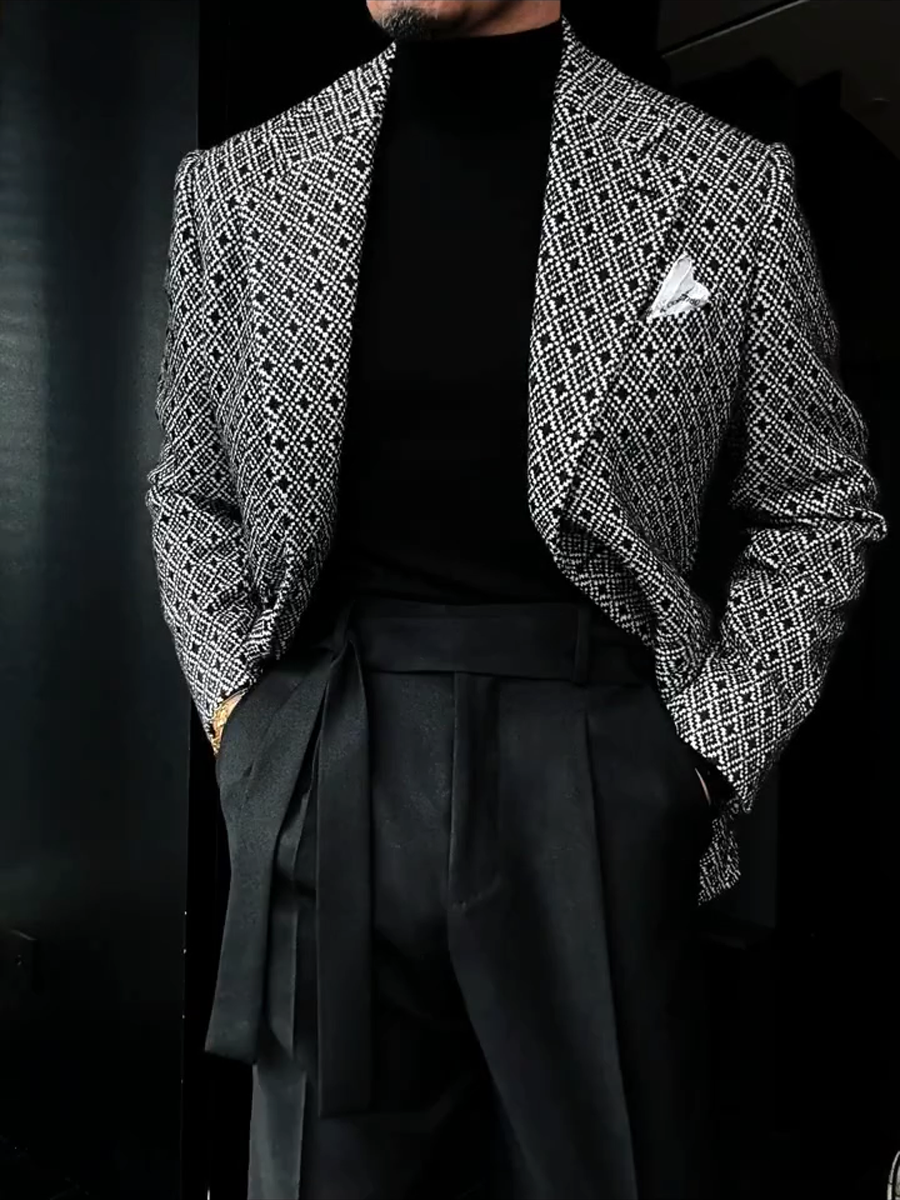 N111702 Men's Casual Short Jacket