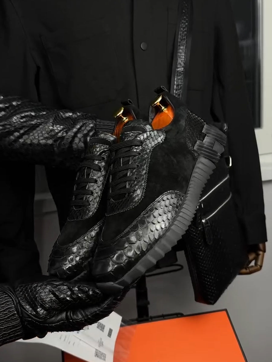 Midnight Python Sneakers