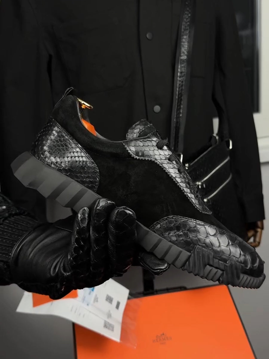 Midnight Python Sneakers