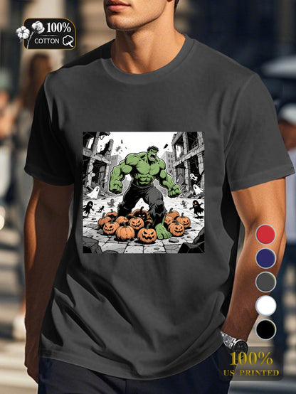 N0708 1 5 Men's pure cotton Tshirt Comfort Fit