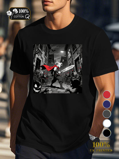 35 Aries--Men's pure cotton Tshirt Comfort Fit