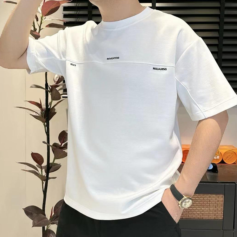 N0621 2024 New Embroidered Loose T-shirt