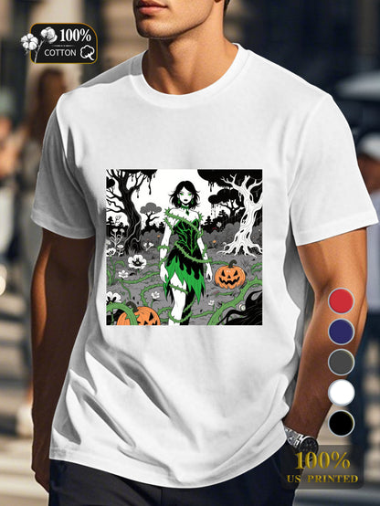 N0708 1 2 Men's pure cotton Tshirt Comfort Fit